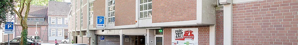 Einfahrt Parkhaus Am Brauhaus Hägerstraße Einbeck